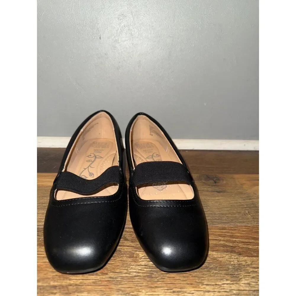 Mootsies Tootsies Black Mary Jane Flats